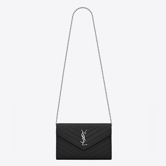 YSL SAINT LAURENT CASSANDRE MATELASSÉ ENVELOPE CHAIN BAG - Picture 8 of 8